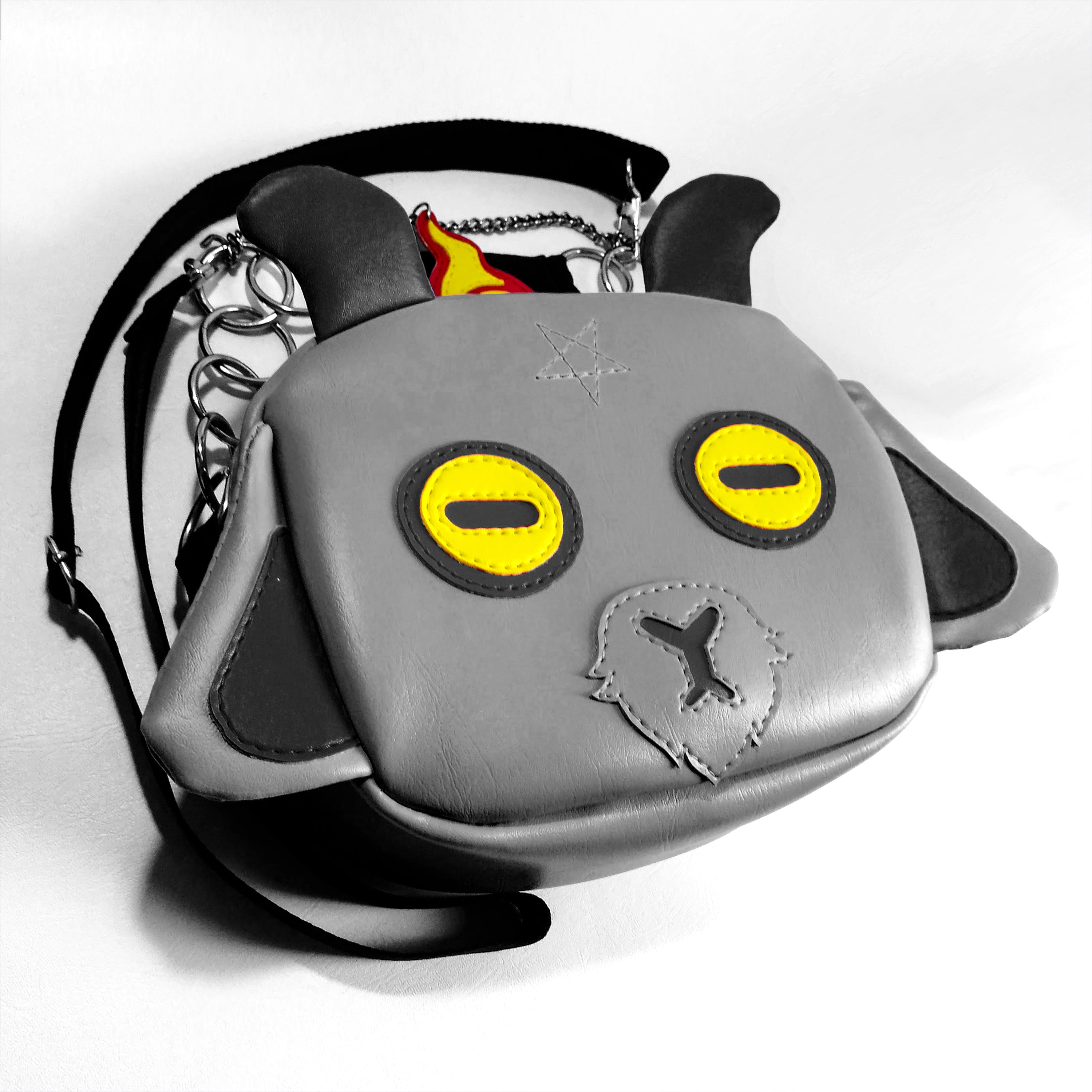 Bolso Crossbody Baphy Gris